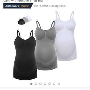 3 pack Plus Fit Maternity/Nursing Tanks